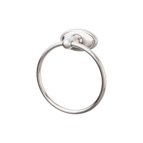 Top Knobs ED5BSNC TOP BATH (R) Edwardian Bath Towel Ring Brushed Satin Nickel
