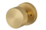 Sure-Loc ZH102-RD SB satin brass privacy door knob