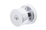 Sure-Loc ZH107-RD 26 polished chrome keyed entry door knob