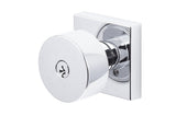 Sure-Loc ZH107-SQ 26 polished chrome keyed entry door knob