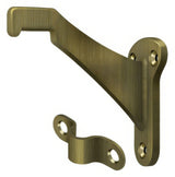 Deltana ZHRBB325U5 antique brass handrail bracket