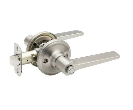 Copper Creek ZL2231SS satin stainless privacy door lever