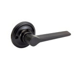 Copper Creek ZL2290BC black single dummy door lever