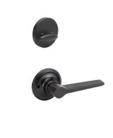 Copper Creek ZL2890BC black dummy handleset trim pack