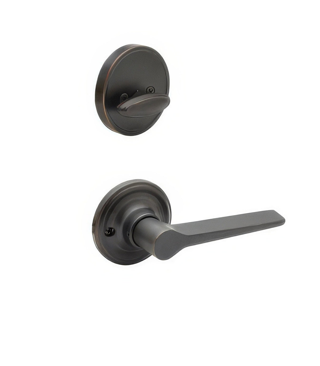 Copper Creek ZL2890TB tuscan bronze dummy handleset trim pack