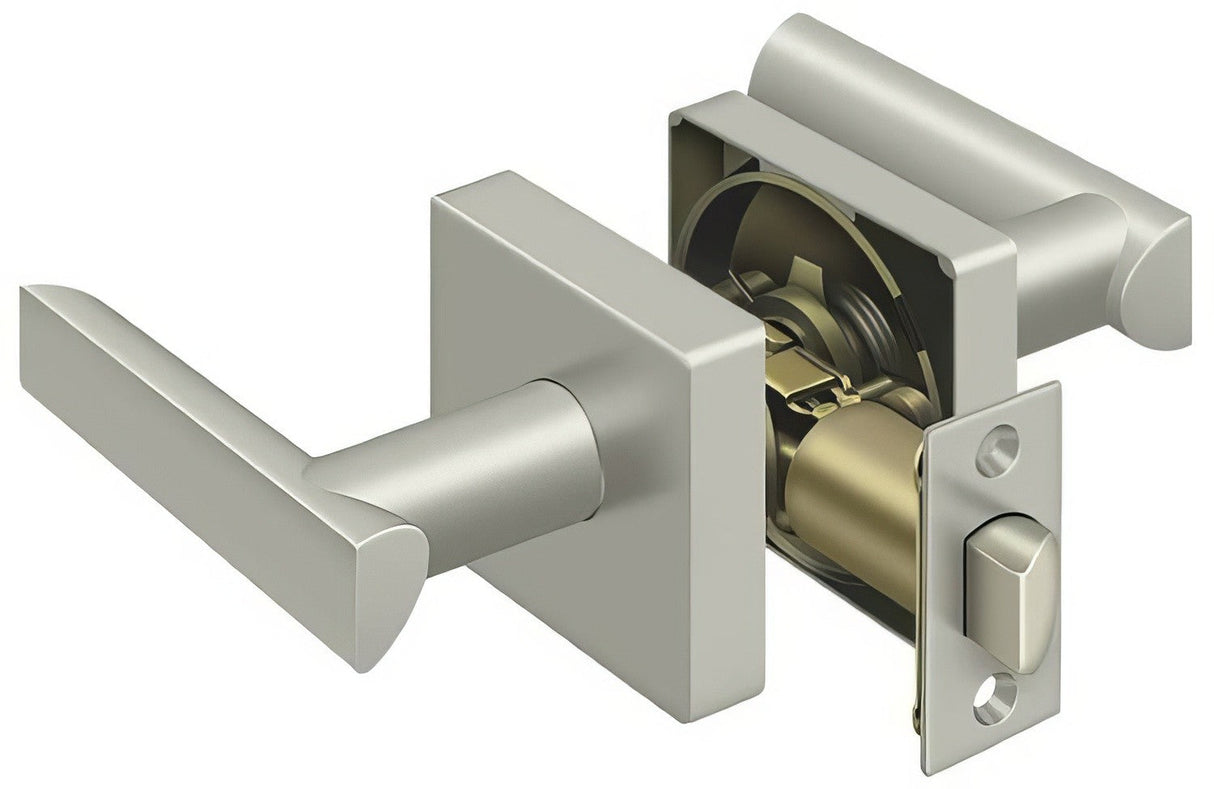 Deltana ZLLS3U15 satin nickel passage door lever