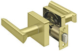 Deltana ZLLS3U3 bright brass passage door lever