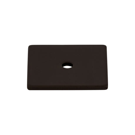 Top Knobs TK95ORB Square Knob Backplate Oil Rubbed Bronze