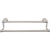 Top Knobs HUD11BSN TOP BATH (R) Hudson Bath Double 32 1/4" Wall Mounted Towel Bar Brushed Satin Nickel