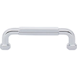 Top Knobs TK3201PC Dustin 3 3/4" Center to Center Bar Pull Polished Chrome