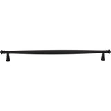 Top Knobs TK3196BLK Coddington 12" Center to Center Bar Pull Flat Black