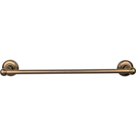Top Knobs ED6GBZD TOP BATH (R) Edwardian Bath Single 20 1/2" Wall Mounted Towel Bar German Bronze
