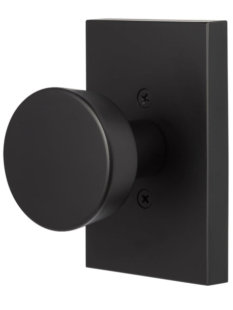 Sure-Loc ZT100 FBL flat black dummy door knob