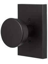 Sure-Loc ZT100 FBL flat black dummy door knob