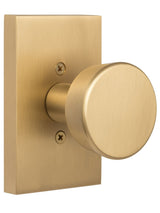 Sure-Loc ZT100 SB satin brass dummy door knob