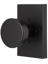 Sure-Loc ZT102 FBL flat black privacy door knob