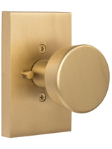 Sure-Loc ZT102 SB satin brass privacy door knob