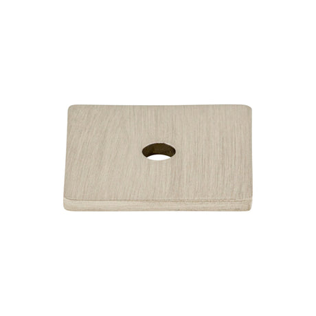 Top Knobs TK94BSN Square Knob Backplate Brushed Satin Nickel