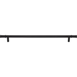 Top Knobs TK3237BLK Burnham 12" Center to Center Bar Pull Flat Black