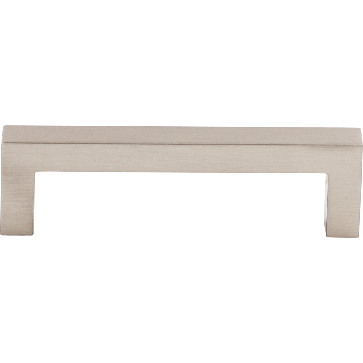 Top Knobs M1161 Square Bar 3 3/4" Center to Center Bar Pull Brushed Satin Nickel
