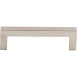 Top Knobs M1161 Square Bar 3 3/4" Center to Center Bar Pull Brushed Satin Nickel