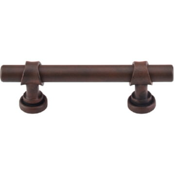 Top Knobs M1751 Bit Pull 3 Inch Center to Center in Patina Rouge