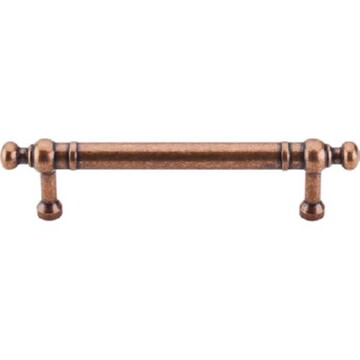 Top Knobs M861-96 Somerset Weston Pull 3 3/4 Inch Center to Center in Old English Copper