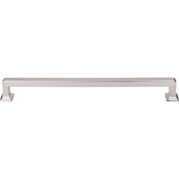 Top Knobs TK706BSN Ascendra Pull 9 Inch Center to Center in Brushed Satin Nickel