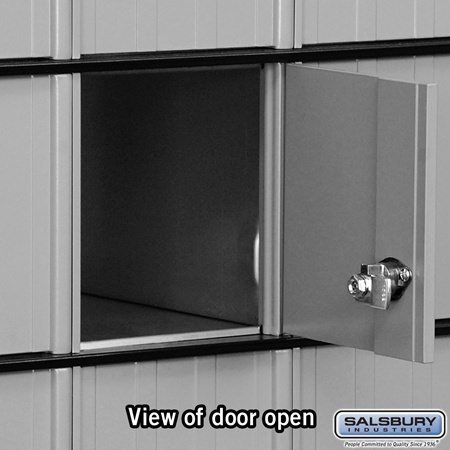 Salsbury 2220 Aluminum Mailbox 20 Doors Standard System Alt View 3