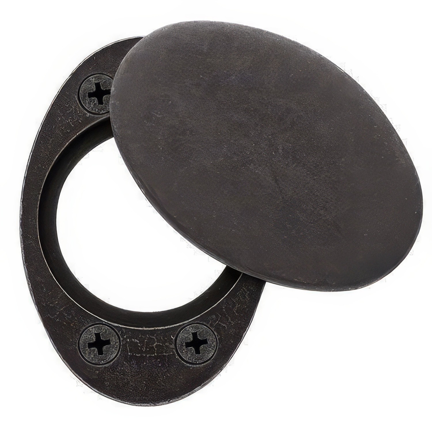 Baldwin Hardware 6755 Oval Cylinder Lock Cover Plate