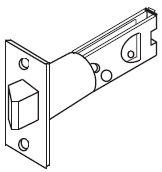 Square Corner Door Latch