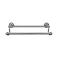 Top Knobs ED11APE Edwardian Bath Towel Bar 30 Inch Double - Ribbon Bplate in Antique Pewter