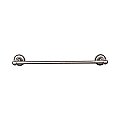 Top Knobs ED8APA Edwardian Bath Towel Bar 24 In. Single - Beaded Bplate in Antique Pewter
