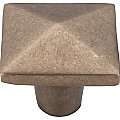 Top Knobs M1521 Aspen Square Knob 1 1/2 Inch in Light Bronze