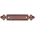 Top Knobs M221 Dover Backplate 2 1/2 Inch in Old English Copper