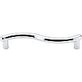 Top Knobs M510 Spiral Pull 3 3/4 Inch Center to Center in Polished Chrome