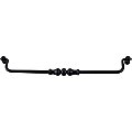 Top Knobs M686 Orne Drop Pull 12 Inch Center to Center in Patina Black
