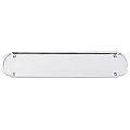 Top Knobs M899 Plain Push Plate 15 Inch in Polished Chrome
