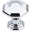 Top Knobs TK340PC Chalet Knob 1 1/4 Inch in Polished Chrome