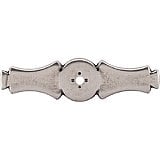 Top Knobs M168 Celtic Backplate 3 5/8 Inch in Pewter Antique