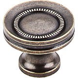Top Knobs M295 Button Faced Knob 1 1/4 Inch in German Bronze