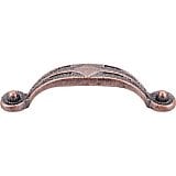 Top Knobs M493 Star Pull 3 3/4 Inch Center to Center in Antique Copper