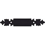 Top Knobs M698 Pull Backplate 3 Inch Center to Center in Patina Black