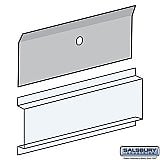 Salsbury 3697 Card Holder Clear Plastic for 4B+ Horizontal Mailbox Door