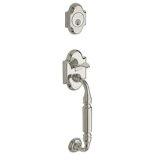 Baldwin 85305055RENT Right Handed Canterbury Style Single Cylinder with Interior Wave Lever