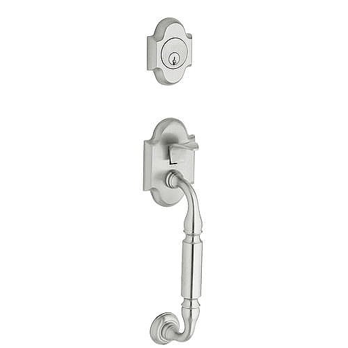 Baldwin 85305264ENTR Canterbury Single Cylinder Sectional Entryset with Interior Knob for Active Door