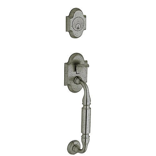 Baldwin 85305452ENTR Canterbury Single Cylinder Sectional Entryset with Interior Knob for Active Door
