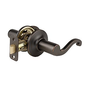 Yale Lock 101SL10BP 101SL Savannah Lever, Non Handed, Passage in Oil Rubbed Bronze