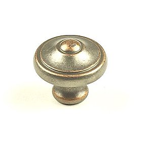Century Hardware 29225-WNC Country Weathered Nickel / Copper Cabinet Knob