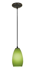 Access Lighting 28012-1C-ORB/LGR Sydney 1 Light Glass Pendant 